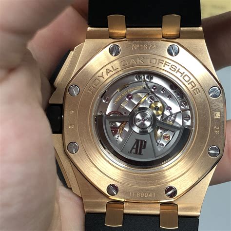 audemars piguet rose gold royal oak offshore|audemars royal oak offshore price.